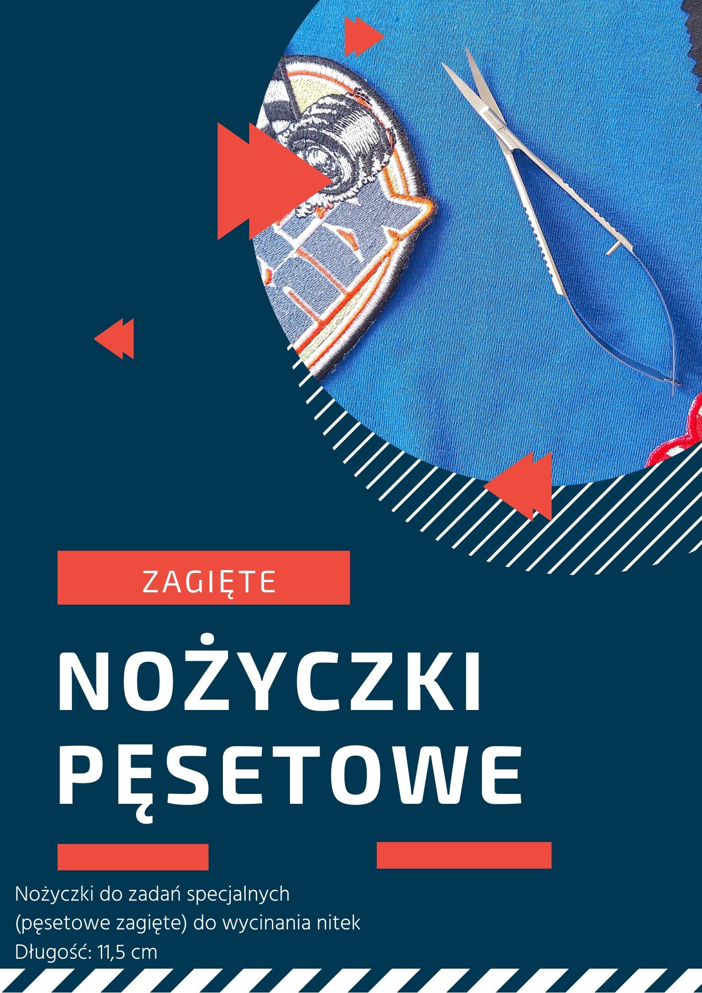 Nożyczki Pęsetowe 